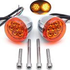 Rear Running Brake Turn Signal Light Indicator Amber for Harley Sportster 883 1200 (2004–2023)