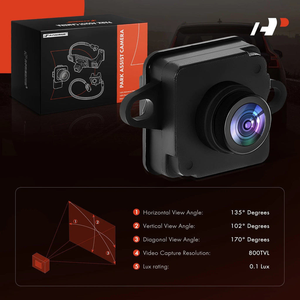 Rear View Backup Park Assist Camera for Jeep Renegade (2015-2017)