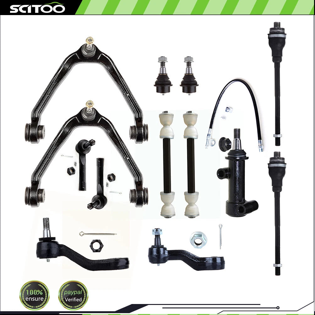 Set of 13 Front Control Arms with Ball Joints for GMC Yukon XL 1500 (2001–2006)