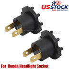 2X Headlight Socket Wire Harness for Honda CBR600RR CBR1000RR (2003–2007)