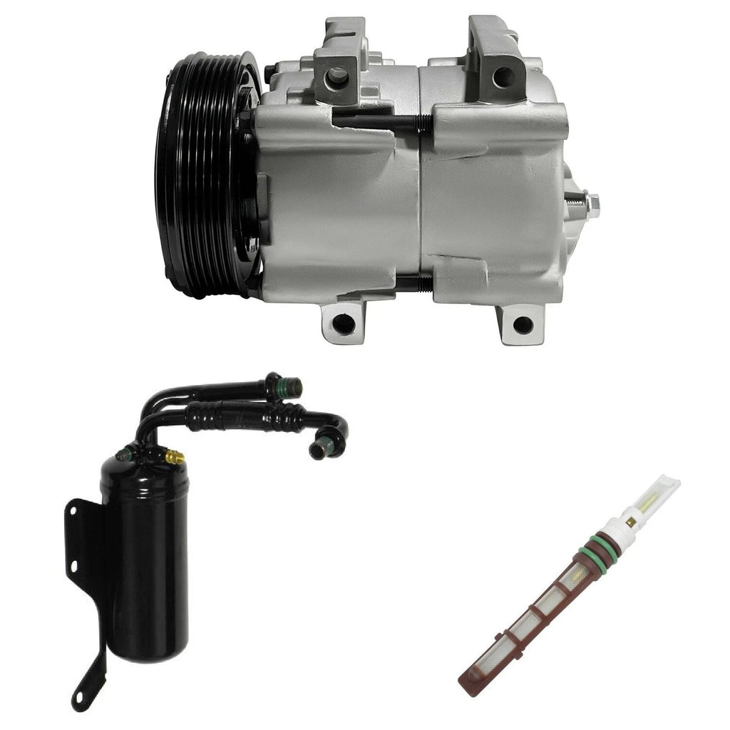 AC Compressor Kit Replacement for Ford E-350 Econoline 4.9L 5.8L (1996–1996)