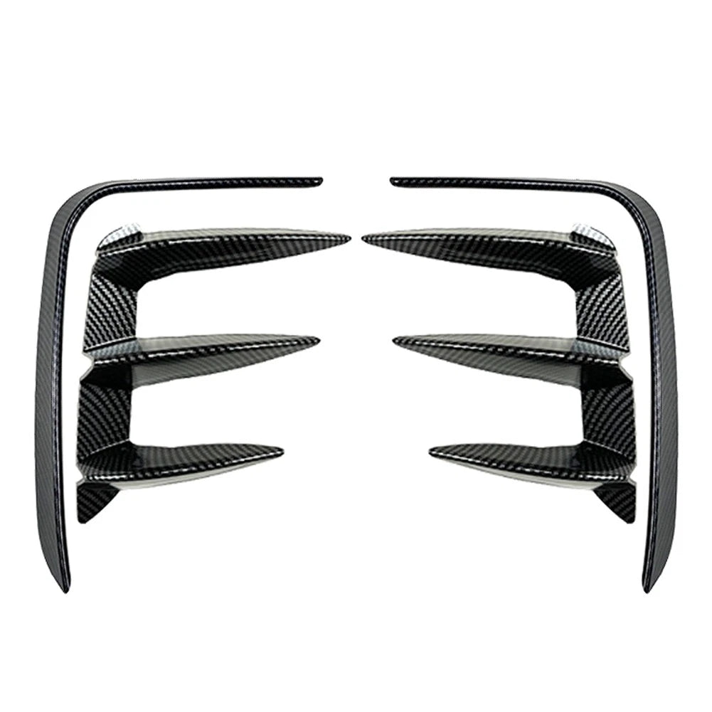 Rear Bumper Side Vent Spoiler Trim for BMW X3 G01 LCI M-Sport (2022–2023) Carbon Fiber