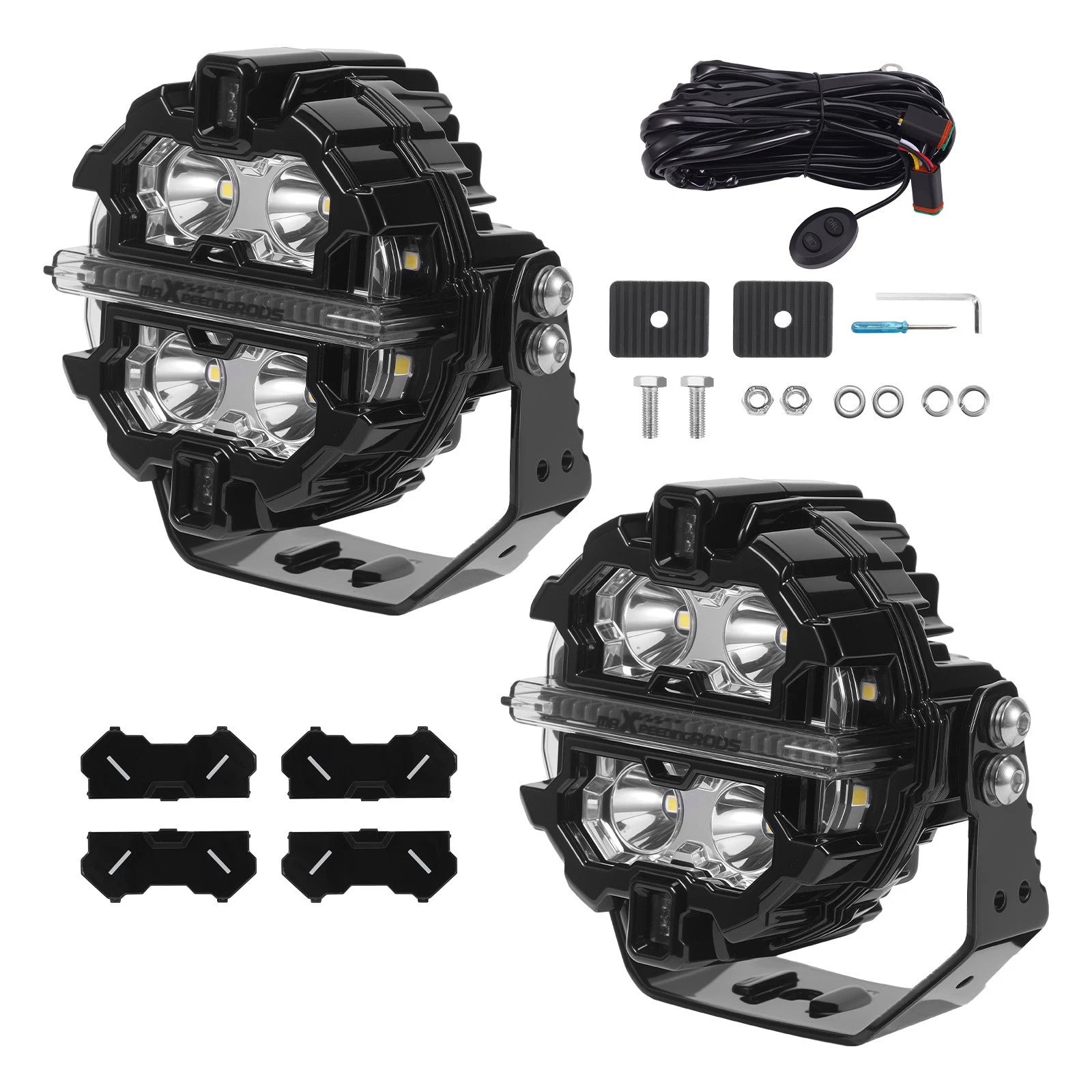 LED Pod Lights for Universal Vehicles (3.5" Round)