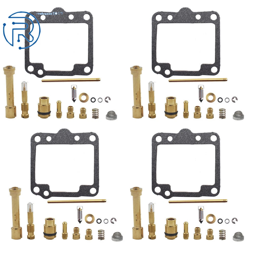 Set of 4 Carburetor Rebuild Kits for Suzuki GS650E GS650G GS650GL (1981–1983)