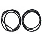 Door Rubber Seal Weatherstrip LH+RH Fits Toyota Corolla KE20 KE26 2D SED 70-74