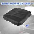 Center Console Lid Armrest Cover for Nissan Titan (2004–2014) Black