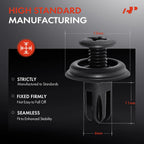 20Pcs Nylon Cowl Vent Panel Retainer Clips for Honda