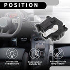 2X HVAC Heater Blend Door Actuator No.8710641041 for Toyota Highlander (2001–2003)