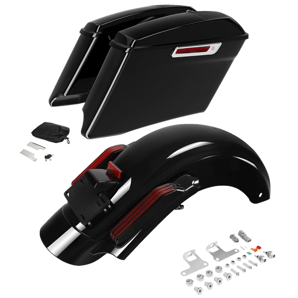 Hard Saddlebags Speaker Lids for Harley CVO Road Glide (2014–Present)