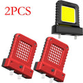 2X 14W LED Pocket Lantern Work Lights for 21V Power Tool Battery