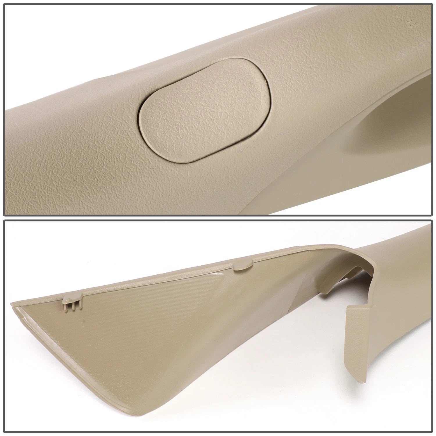A-Pillar Trim Panel for Ford F150 Mark LT (2004–2008) Right Tan w/ Pull Handle