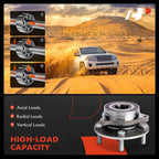 2X Front Wheel Hub & Bearing Assembly for Hyundai Kona Electric (2019–2023)