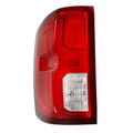 Tail Light for Chevrolet Silverado 1500 (2016–2018) Left Driver Side Red