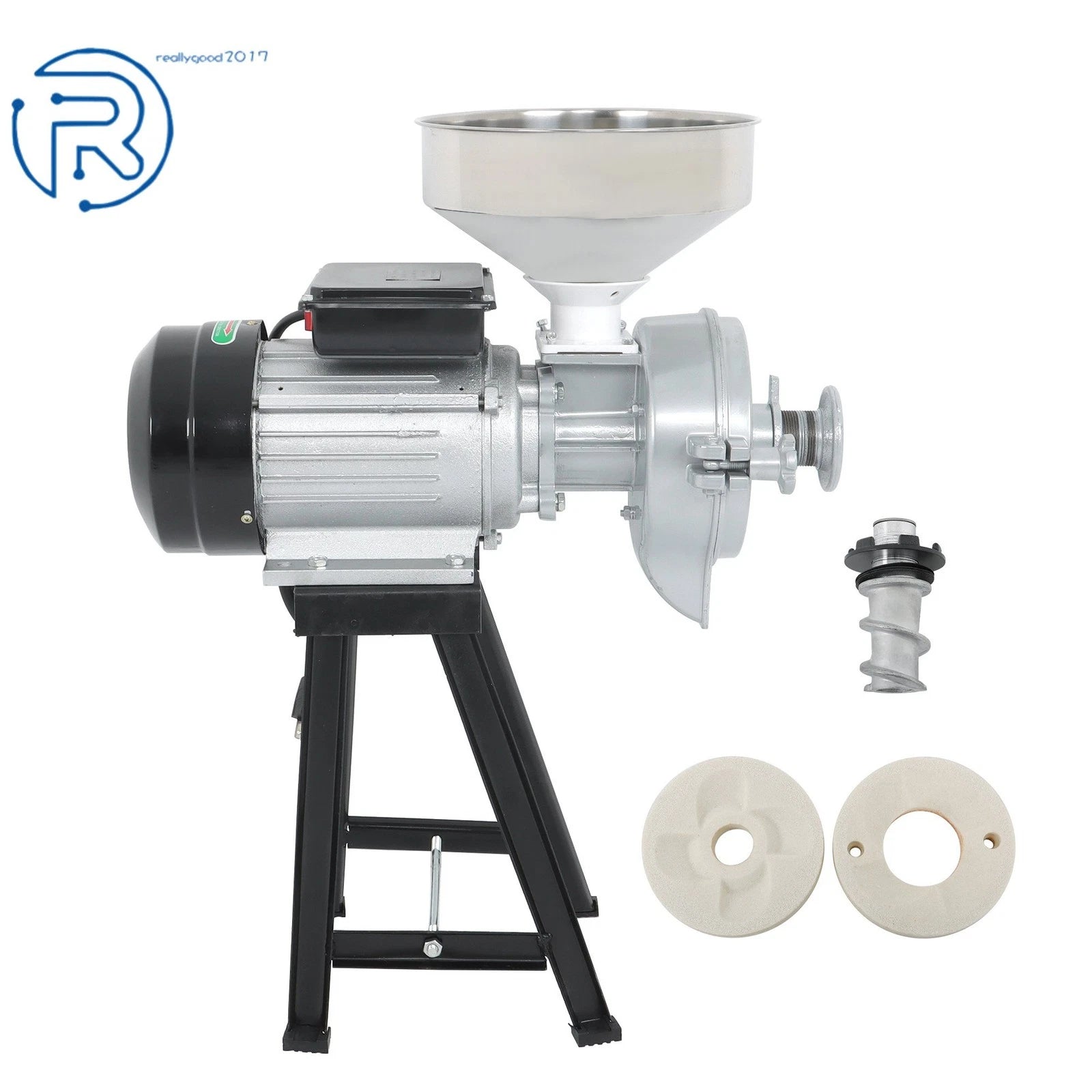 Electric Grain Mill Coffee Grinder 3000W for Wet & Dry Use