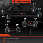 4x Front & Rear Side Sway Bar Link for Toyota RAV4 (2001-2005)