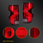 Rear Pair LED Tail Lights for Chevrolet Colorado (2023–2025)