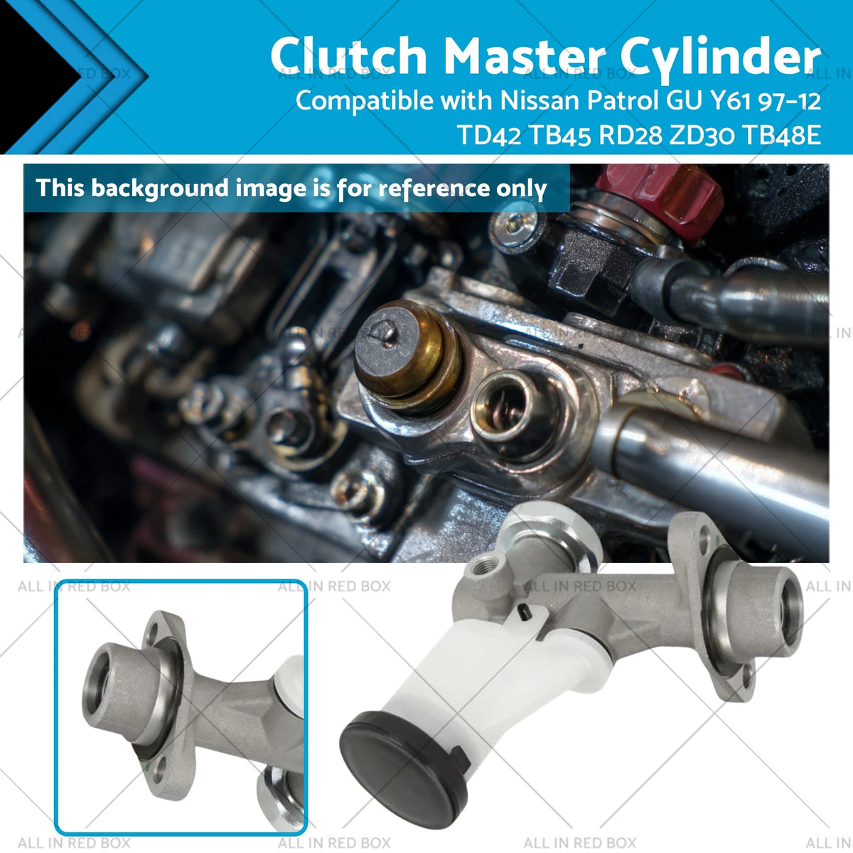 Clutch Master Cylinder for Nissan Patrol GU Y61 (1997–2012) TB45 ZD30