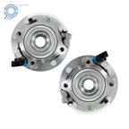Set of 2 Front Wheel Bearing Hubs for Chevy Silverado GMC Sierra 2500 HD