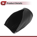 Gear Shift Knob Cover for Toyota Corolla (1 Pc, Black Faux Leather)