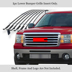 Lower Stainless Chrome Billet Grille for GMC Sierra 1500 (2007-2013)