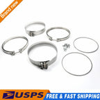 Clamps Gaskets Kit for Detroit Engines (A6809950202/A6804910480/A6809950302)