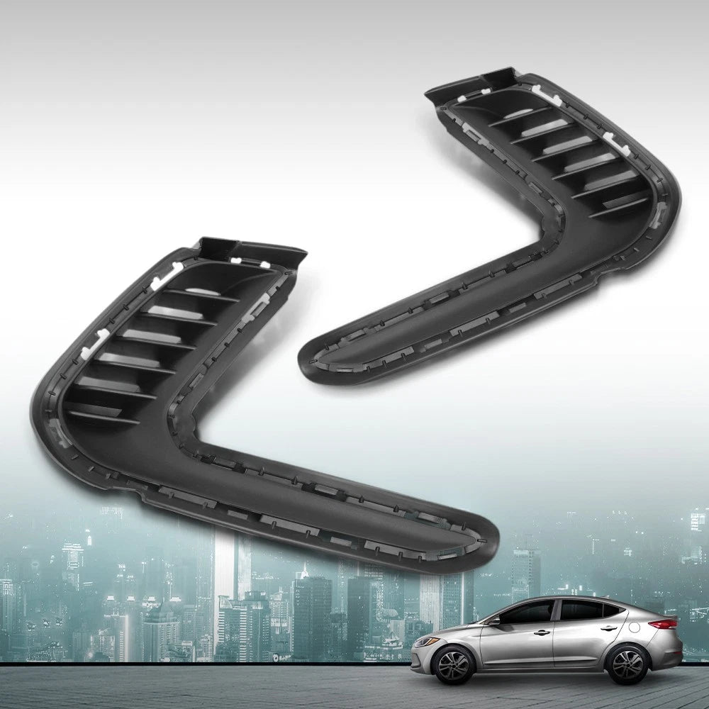 Set of 2 Fog Light Covers for Hyundai Elantra (2017–2018)