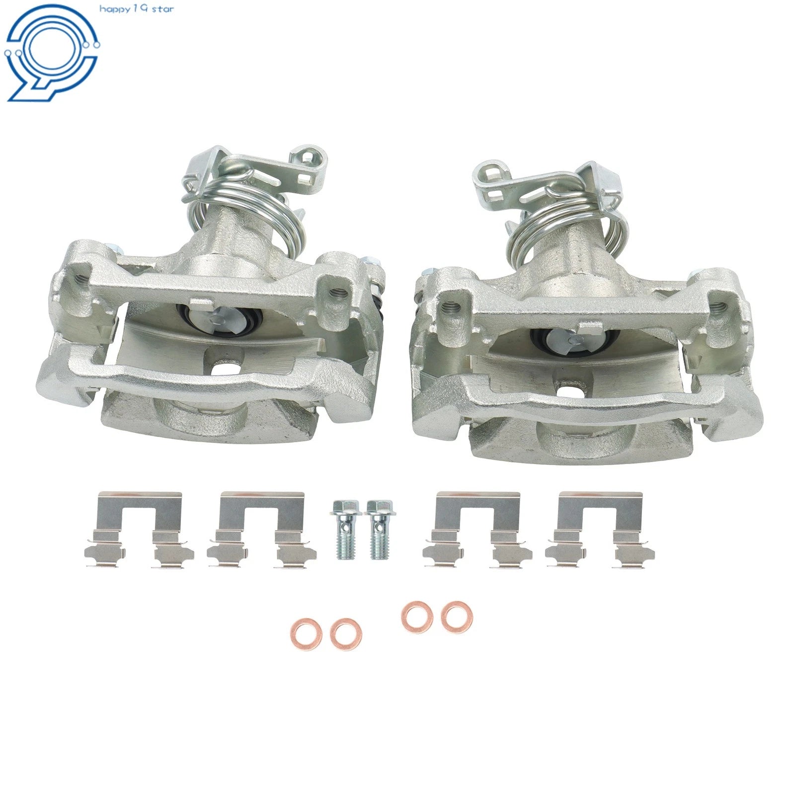 2X Brake Caliper with Bracket for Buick Chevy Uplander Pontiac Saturn