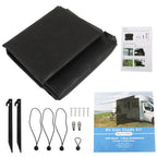 RV Awning Side Shade Mesh Sunshade for Camper Trailer (9' x 7')