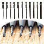 11-Piece Hex Screwdriver Bit Set for Workshop Security