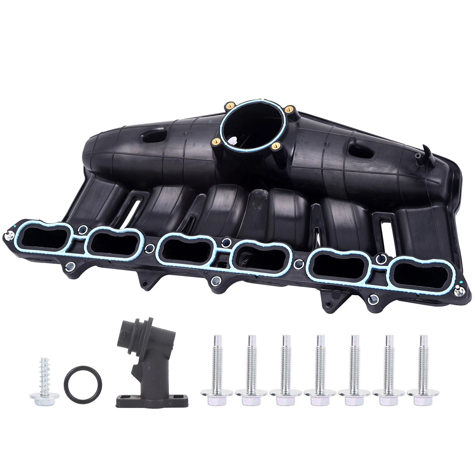 Upper Intake Manifold with Gasket for Chevy Trailblazer GMC Envoy (2002–2007)