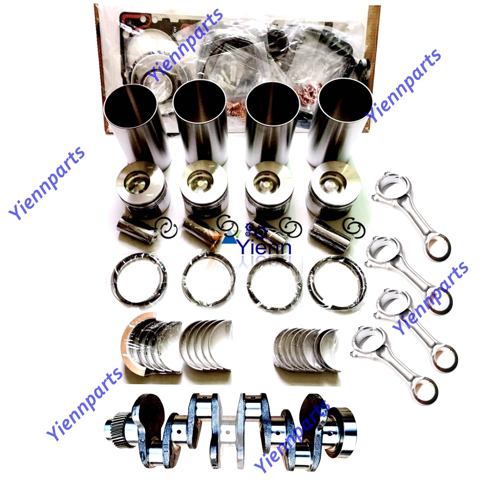 Crankshaft Overhaul Rebuild Kit for Cummins 4-390 (450-580)