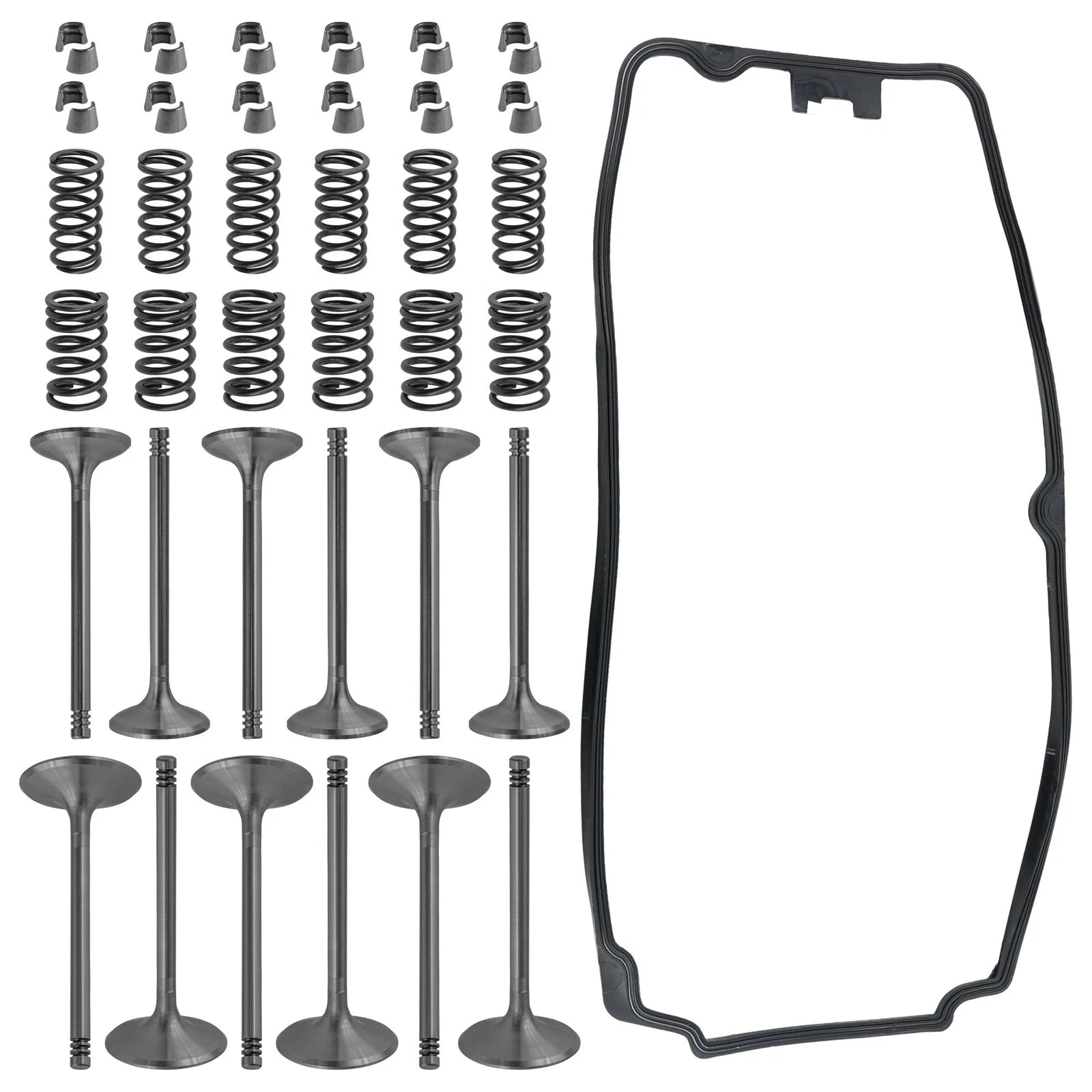 Cylinder Head Intake Exhaust Valve Kit for Seadoo Wake 155 (2008–2019)