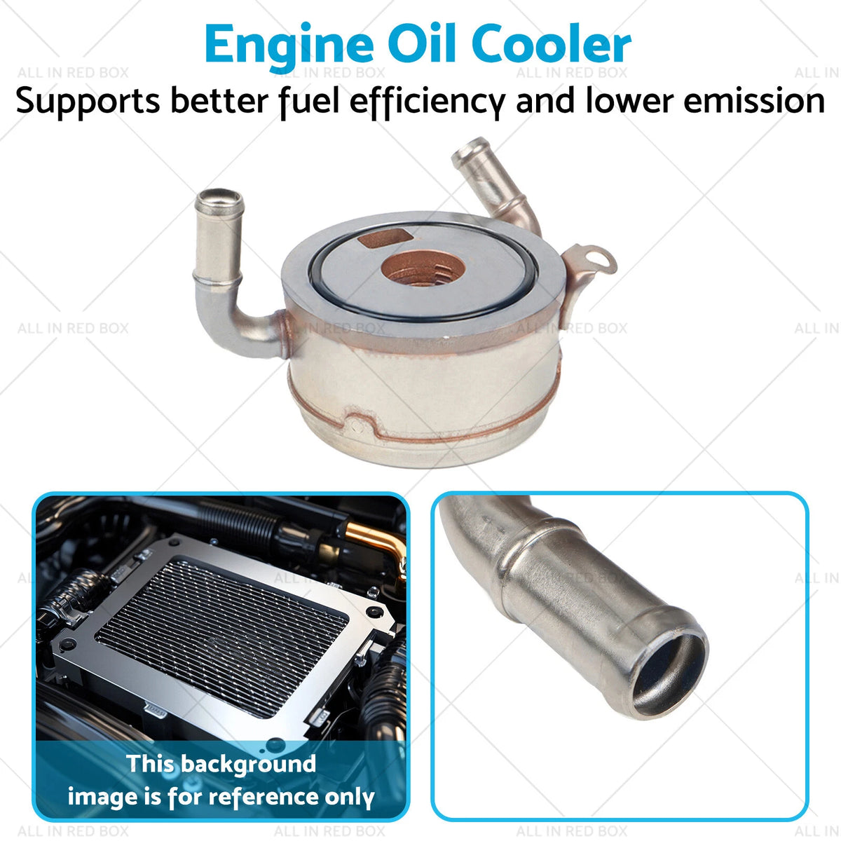 Engine Oil Cooler for Toyota Land Cruiser Prado 1GR-FE (2003–2009) 15710-31040