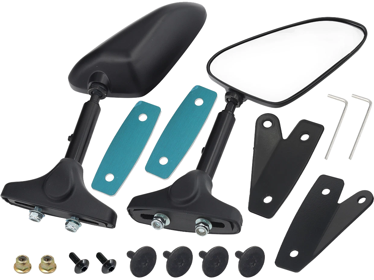 SP1 Rear View Mirrors A/C for Arctic Cat Snowmobile (2013–2016)