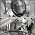 Pair of Chrome Amber Signal Projector Headlights for Mazda 3 (2014–2016)