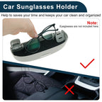 Sunglasses Case for Ford Kuga 3 MK3 ST-Line (2020–2025) Grey Set