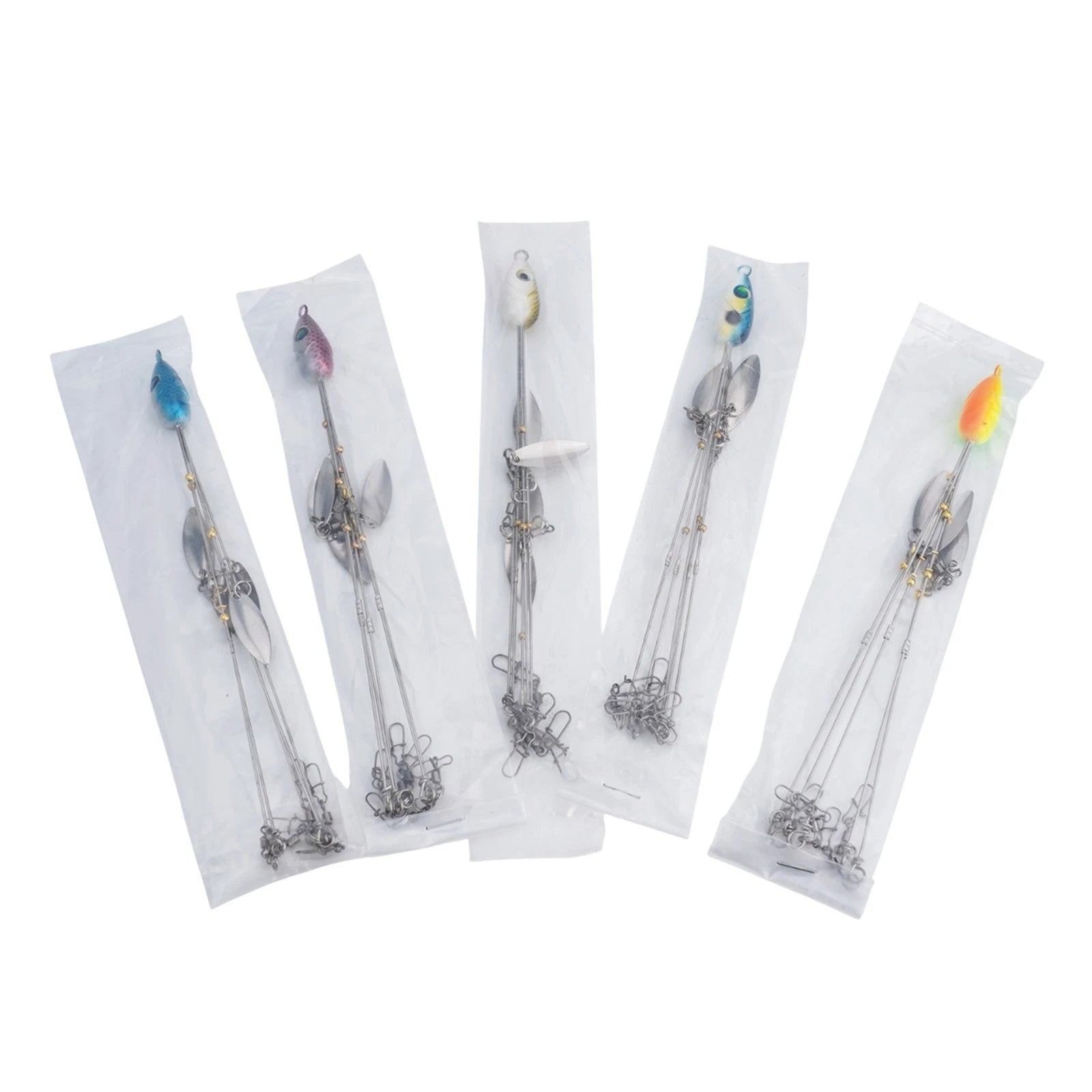Alabama Rig Head Swimming Bait with Fast Spinner for Fishing