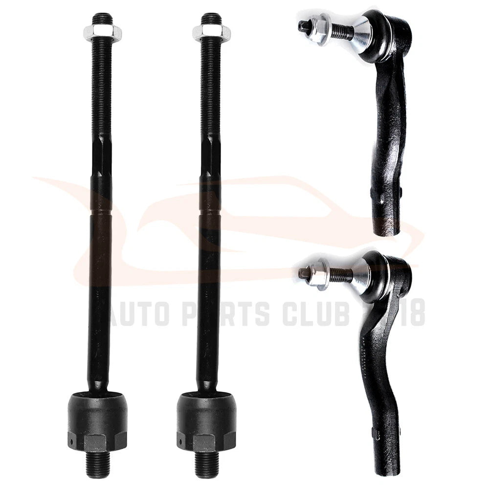 Front Steering Kit Inner Outer Tie Rod End for Ford Crown Victoria (2003–2011)