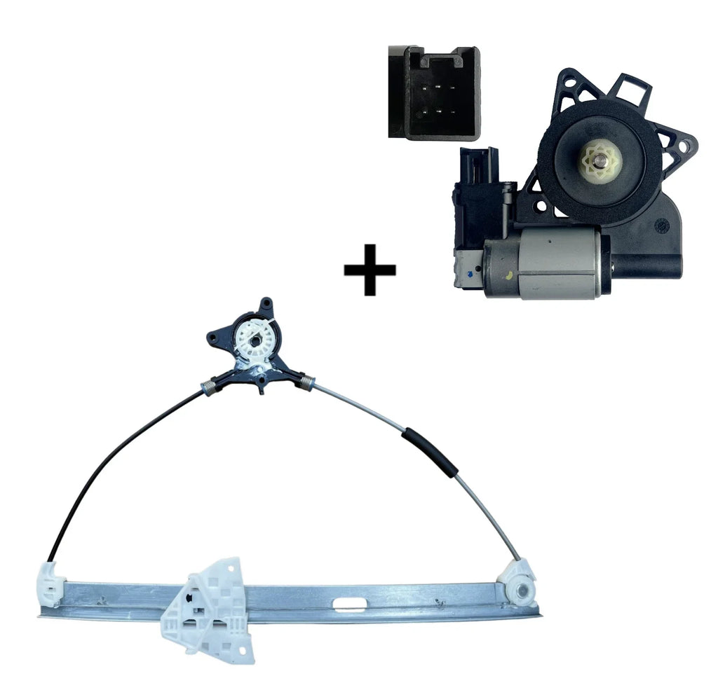 Front Left Window Regulator W/ Motor 6 Pins for Mazda 3 (2004–2009)