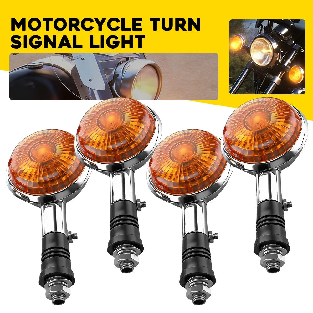 4X Turn Signal Indicator Lights for Yamaha Royal Star 1300 XVS650 V-Max 1200