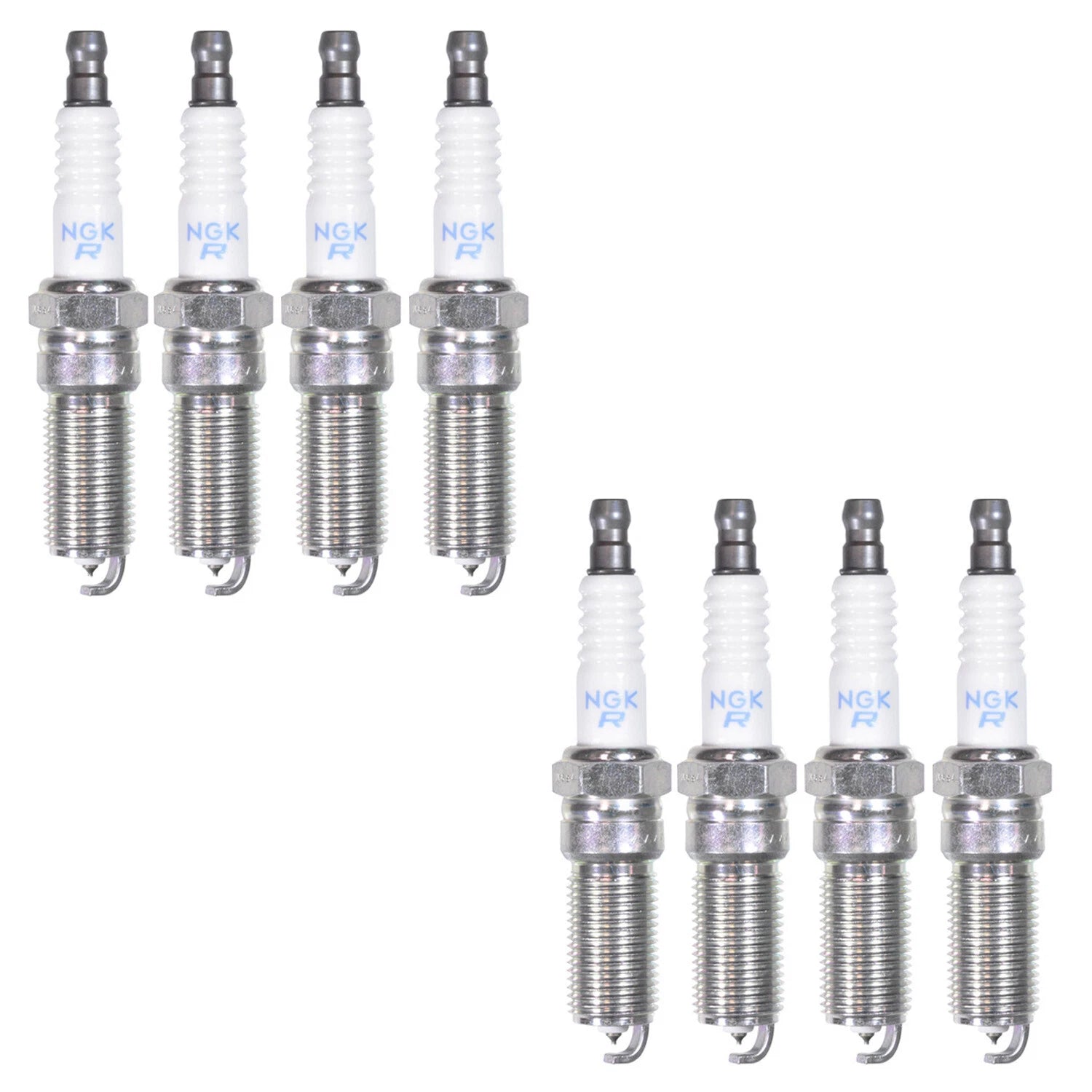 Set of 8 NGK Laser Platinum Spark Plugs for Ford Mustang F-150 (2011–2021)