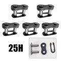 5 Pcs Master Links Chain 25H Connecting Link Metal for Garden