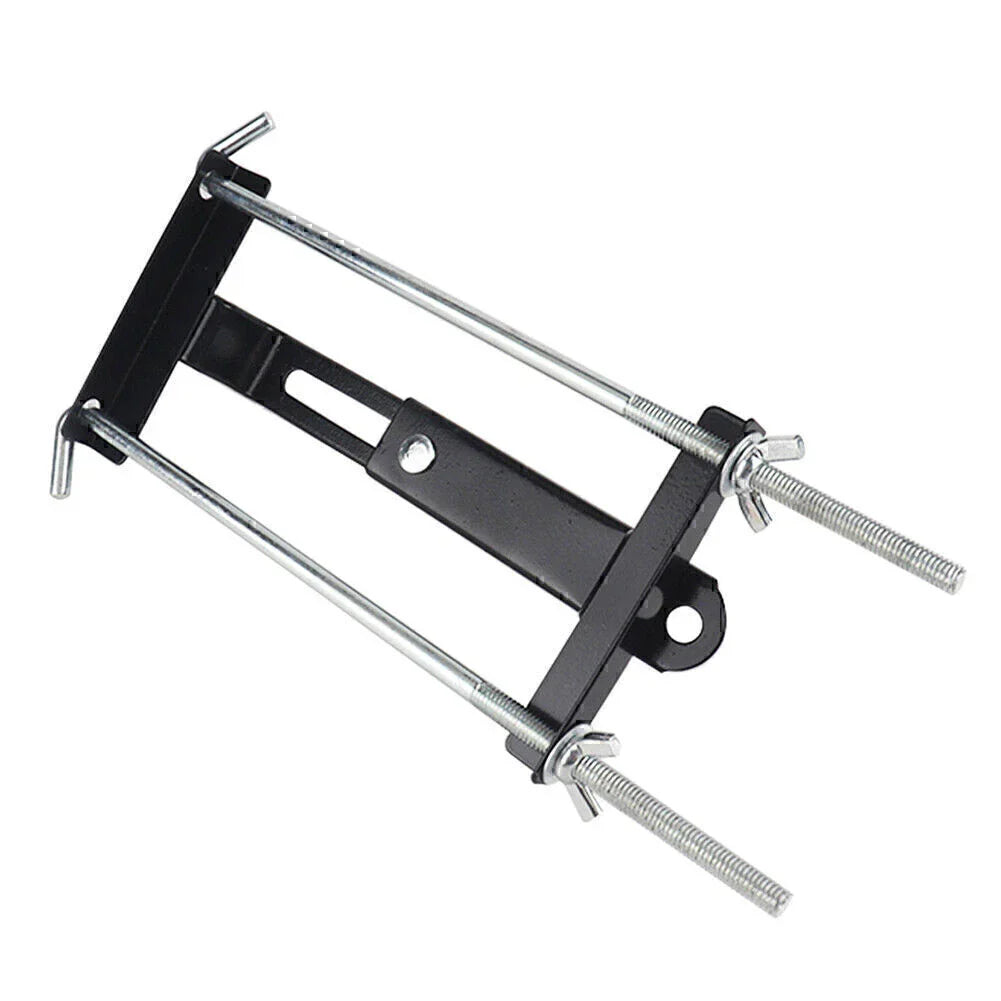 Black Adjustable Battery Holder for Car Storage - Stabilizer Bracket