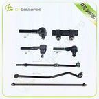 Set of 7 Front Tie Rod Ends Drag Link Track Bar for Jeep Wrangler (1997–2006)