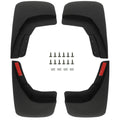 Set of 4 Splash Mud Flaps for Chevrolet Silverado 1500/2500/3500 (2014–2019)