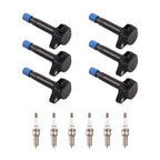 Ignition Coil Set of 6 for Honda Accord Crosstour V6 3.5L (2010–2011) UF603 C1624-6