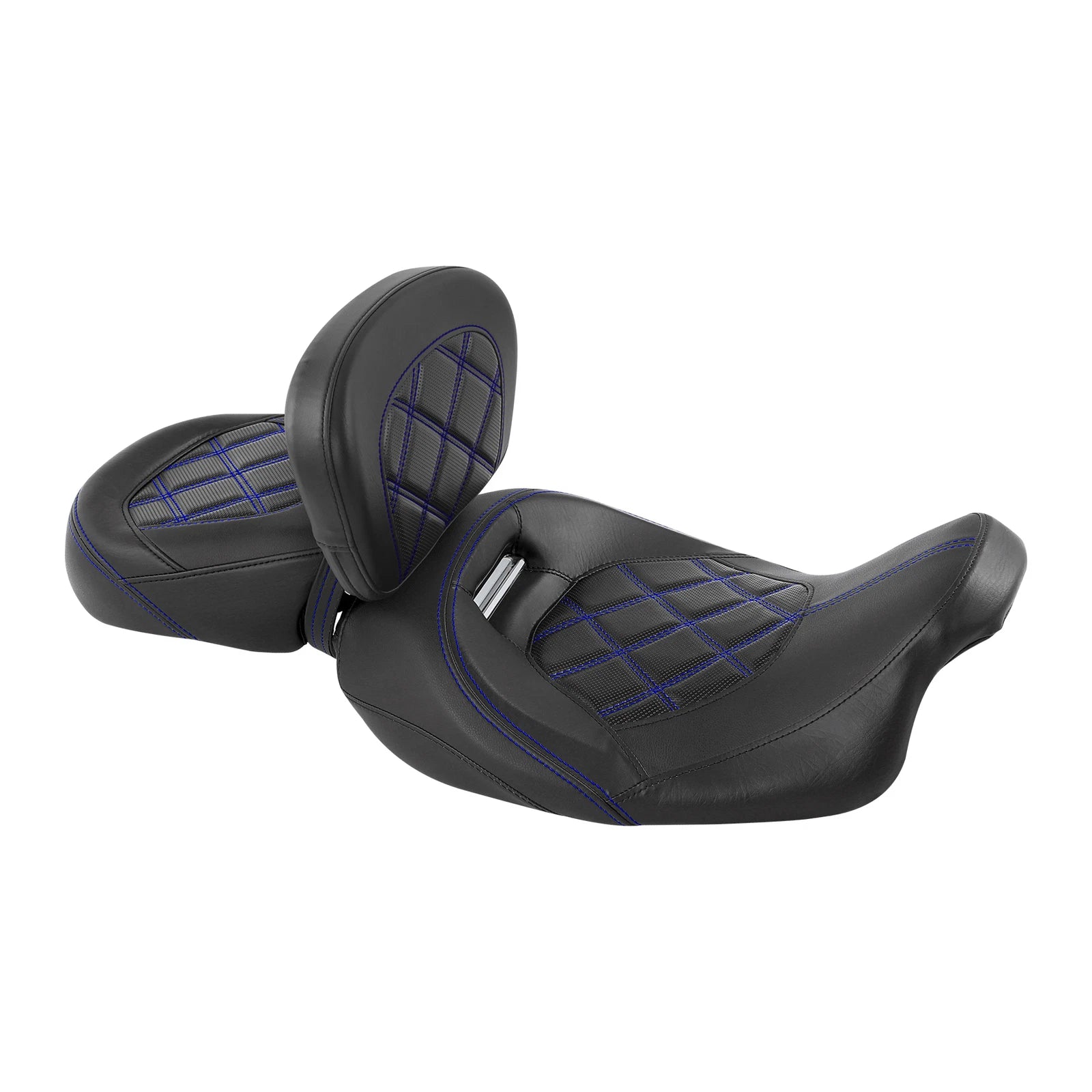Backrest Pad for Harley Touring (2009–2023) - Driver Passenger Seat Black
