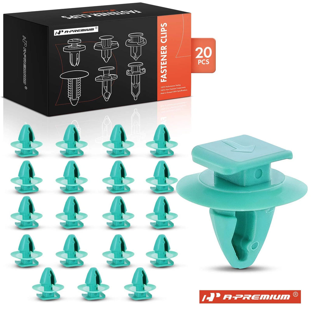 20Pcs Nylon Wheel Arch Flare Retainer Clips for Jeep Fiat