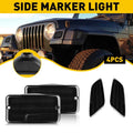 Front Fender Side Marker Light Case Housing Smoke for Jeep Wrangler TJ (1997–2006)