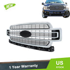 Chrome Front Grille for Ford F-150 2018–2020 JL3Z8200RA